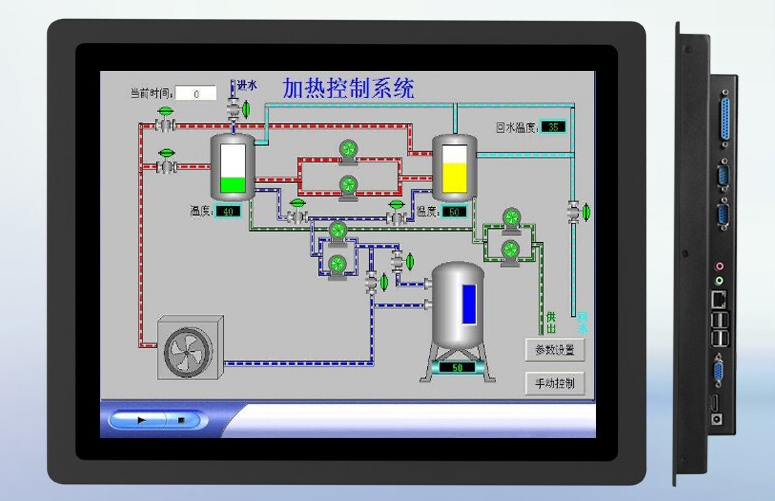 19 Inch Fanless Industrial Panel PC